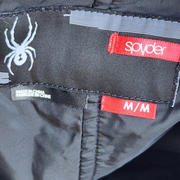 Spyder Ski/Snow Pants Women's M black Lined Vented Snowboarding Winter Gear - Picture 8 of 8
